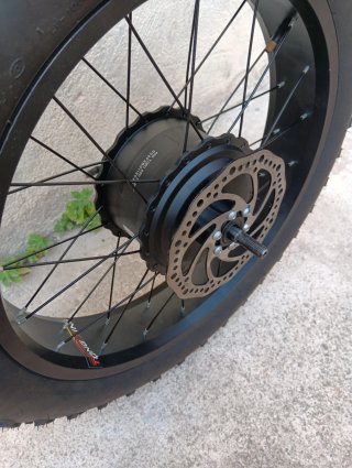 Rueda Trasera Fatbike 20x4 36V