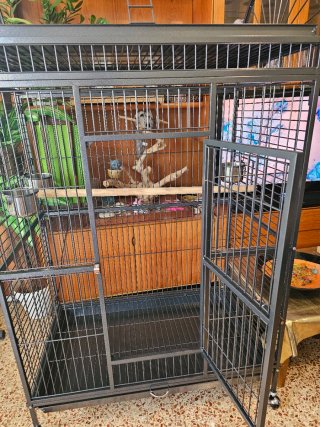 Jaula grande para loros nueva a estrenar
