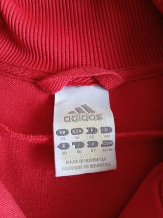 Adidas Tracktop Rossa Taglia M
