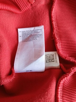 Adidas Tracktop Rossa Taglia M