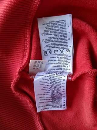 Adidas Tracktop Rossa Taglia M