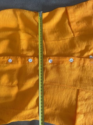 Vestido Naranja Lino