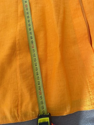 Vestido Naranja Lino