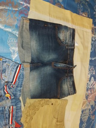3 Pantalones Cortos Vaqueros