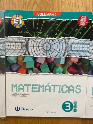 Libros matematicas 3eso