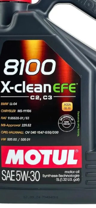 Motul 8100 X-clean EFE 5W30 Aceite Motor
