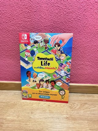 Cartel Tomodachi Life Nintendo Switch