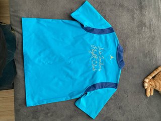Camisa Jordan MJ Azul y Turquesa