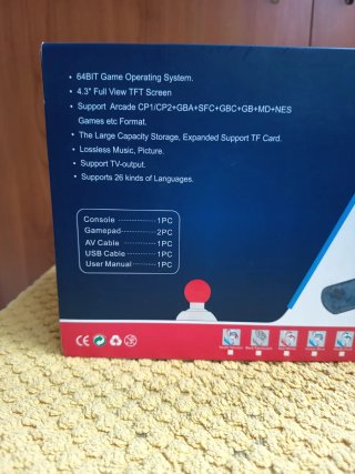 Mini Consola Retro Arcade