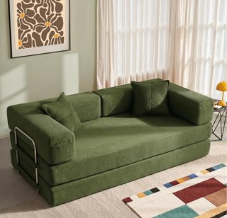 Sofá Cama Modular Pana color Naranja