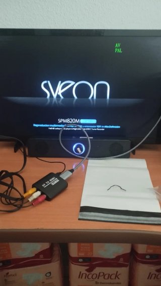 Adaptador RCA a HDMI retro ps2,wii...