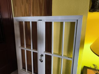 Reja de aluminio