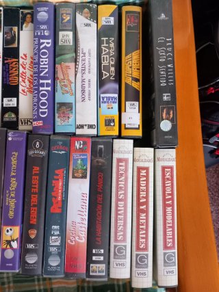 Lote Películas VHS Variadas