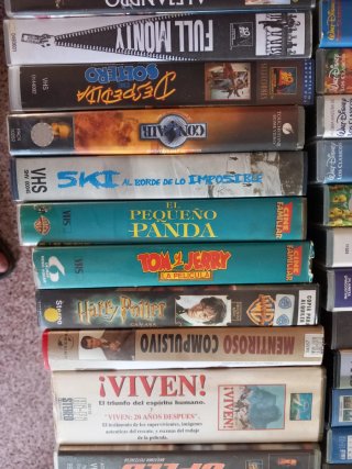 Lote Películas VHS Variadas