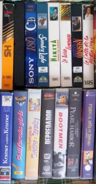 Lote Películas VHS Variadas