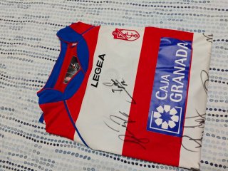 Camiseta Granada CF 2011/12 Legea Firmada Oficial