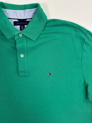 Polo Tommy Hilfiger Verde Menta