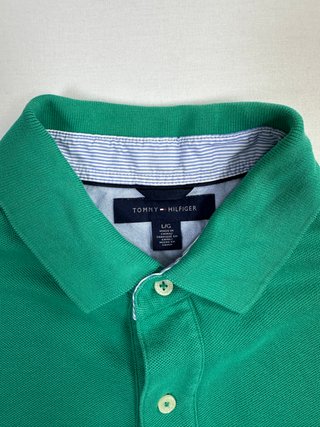 Polo Tommy Hilfiger Verde Menta