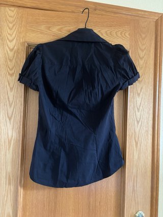 Camisa Zara Negra Mujer Talla S