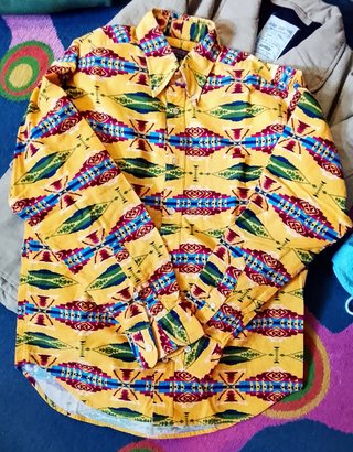 Camicia Museum velluto righe
