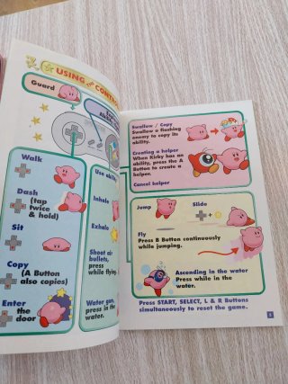 Kirby's Fun Pak Super Nintendo spagnolo
