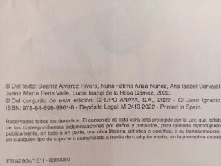 Lote de libros 3 de primaria Giovanni. Ed. Anaya
