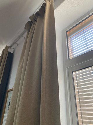 4 Cortinas opacas IKEA Beige