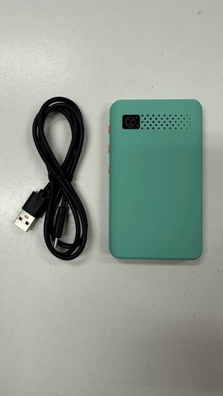 Reproductor MP4/MP3 Portátil Verde y Blanco