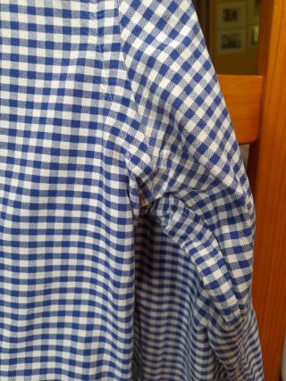 Camicia Polo Ralph Lauren a quadri blu/bianco Taglia