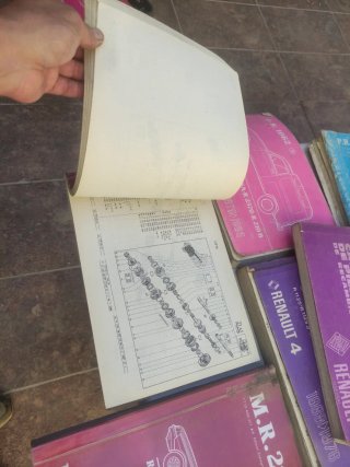 2 Manuales Taller Oficiales Renault Fuego