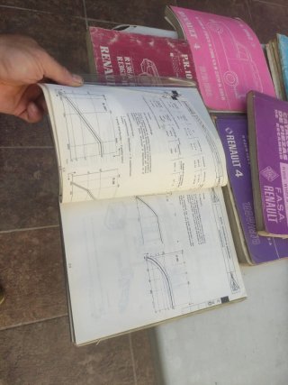 2 Manuales Taller Oficiales Renault Fuego