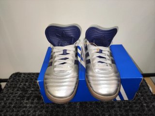 Adidas Samba Plata y Azul