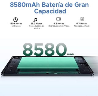 Tablet U11 Pro Android 16 11 Pollici, 30GB RAM+256GB