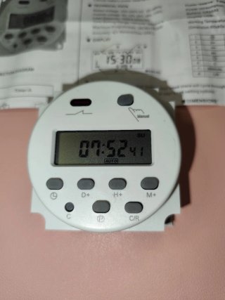 Temporizador Digital Programable Semanal