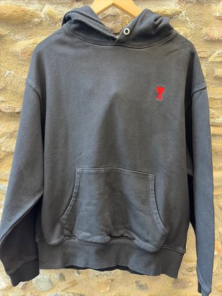 Sudadera AMI Paris Negra