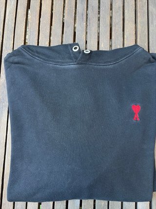 Sudadera AMI Paris Negra