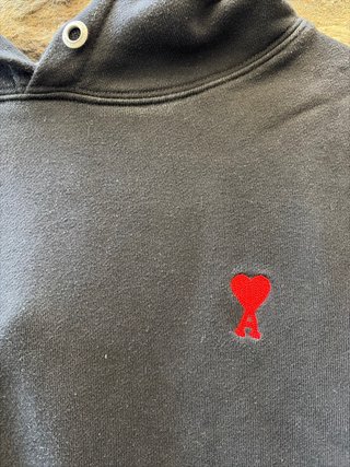 Sudadera AMI Paris Negra