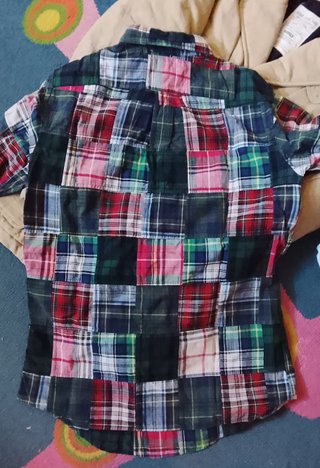 Camicia Ralph Lauren Custom Fit Patchwork
