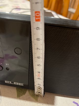 Altavoz Elbe Negro