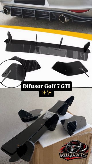 Difusor Traseiro Golf 7 GTI