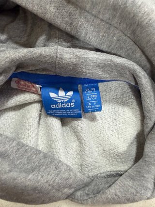 Sudadera Adidas Niño Gris talla 9-10