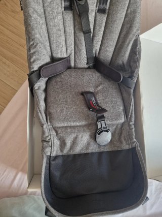 Textil Silla Bugaboo Donkey 2 Gris Melange