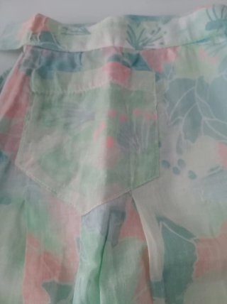 Falda mini floral T. XS