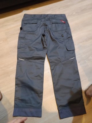Pantalones de trabajo Engel Workwear grises