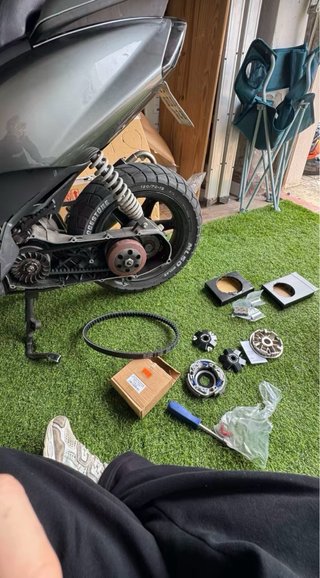 Yamaha Jog Scooter Gris