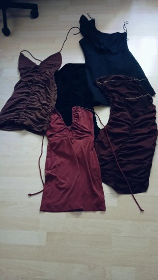 Lote 5 vestidos fiesta