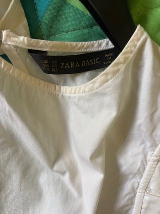 Camisa Zara Blanca con Encaje