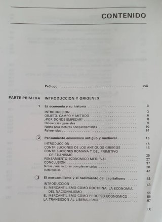 Historia de la teoría económica y de su método