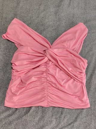 Blusa rosa talla L