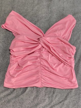 Blusa rosa talla L